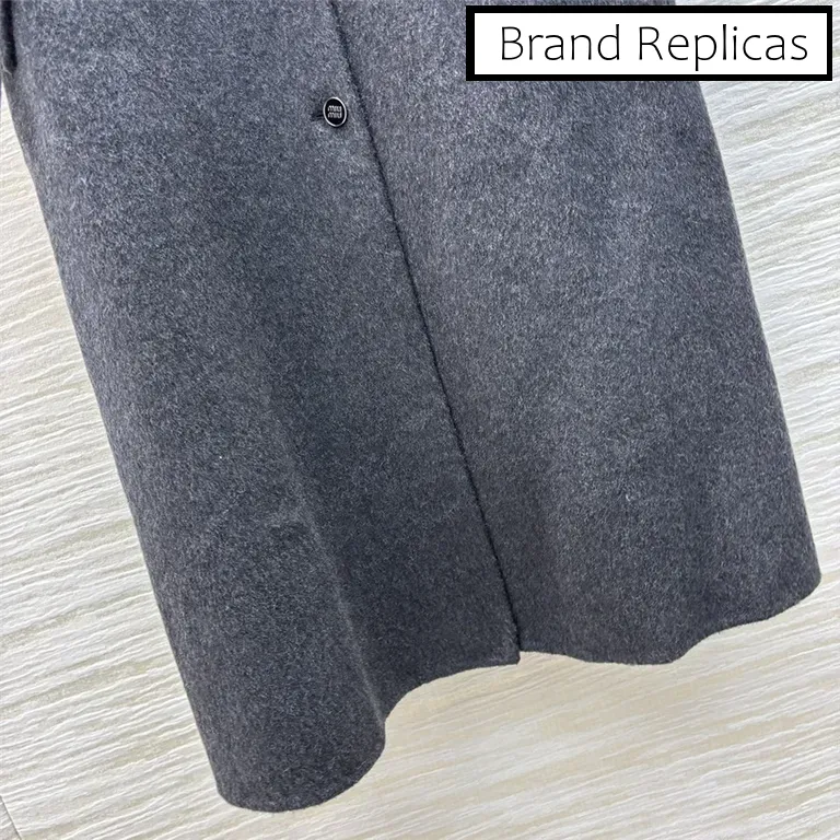 Miumiu grey wool coat